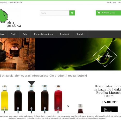 Krem balsamiczny z owocem granatu