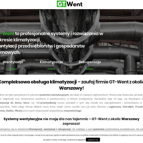 Klimatyzator do biura w Pruszkowie