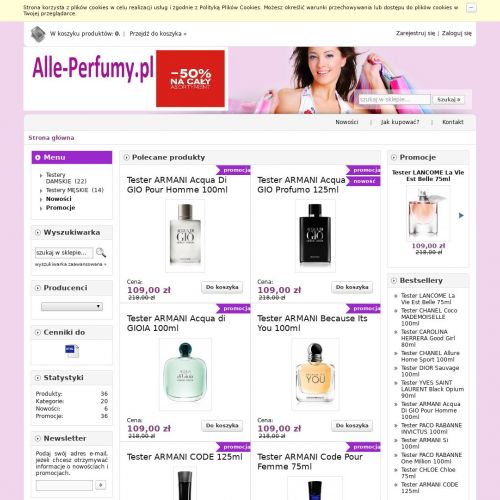 Perfumy sklep internetowy łódź