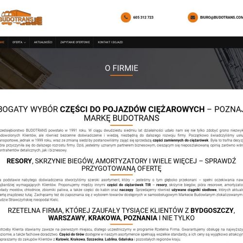 Używane części tir - Szczecin