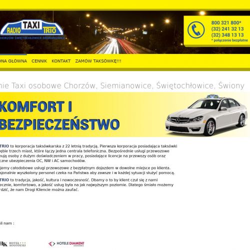 Tanie taxi siemianowice w Chorzowie