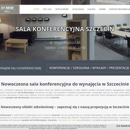 Sale konferencyjne do wynajęcia Szczecin