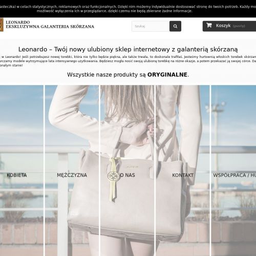 Torby męskie skórzane