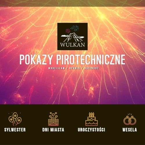 Pokaz pirotechniczny śląsk - Wodzisław śląski