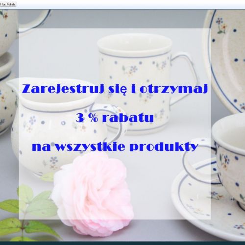 Sztućce gerpol na 12 osób - Bolesławiec