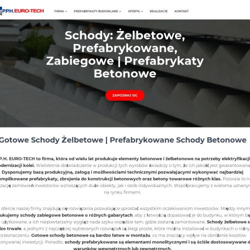 Schody zabiegowe - Gdańsk