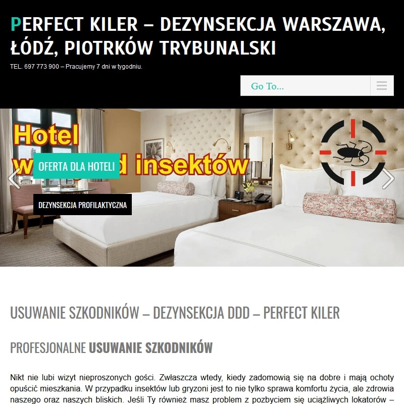 Likwidacja szczurów - łódź