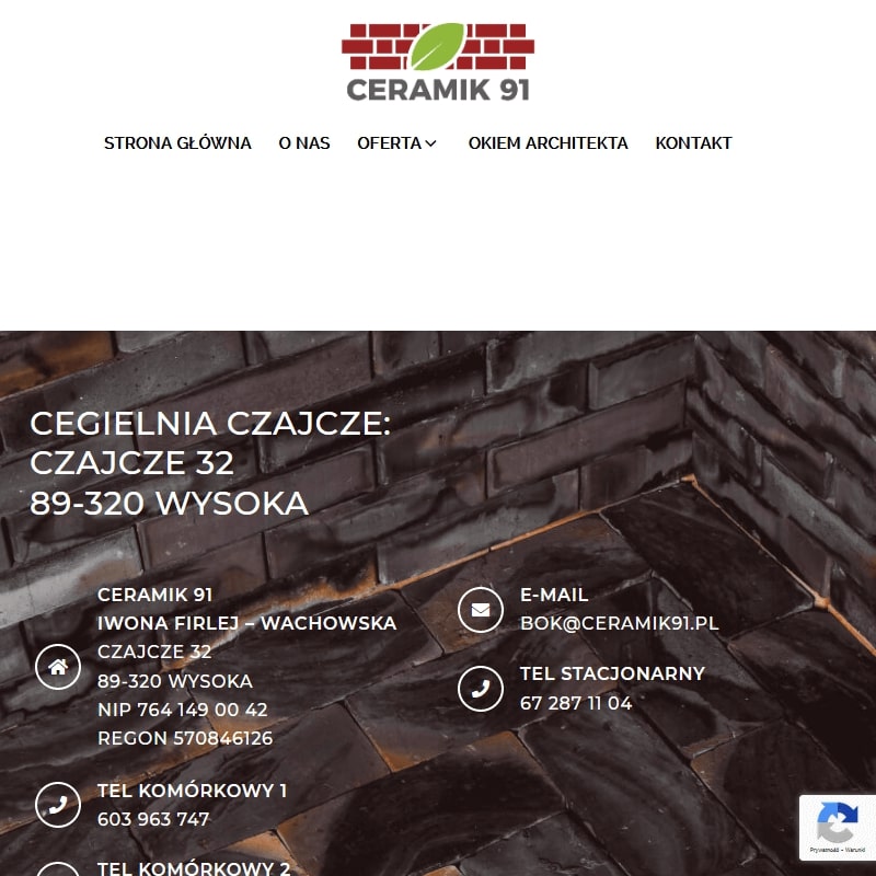 Cegła wypalana w Bydgoszczy