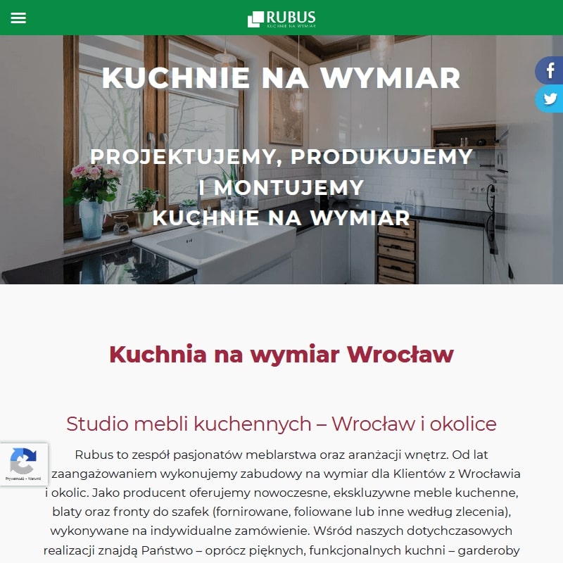 Wizualizacja kuchni Wrocław