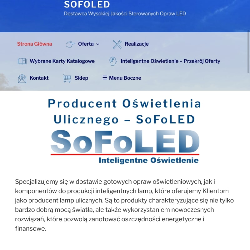 Producent opraw led