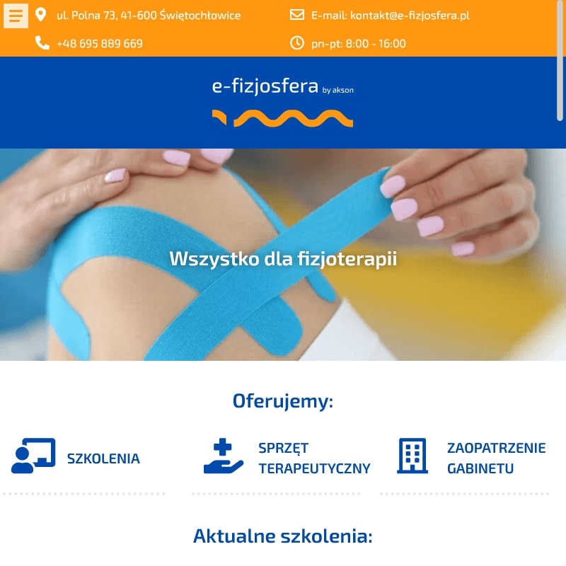 Piłka rehabilitacyjna mała