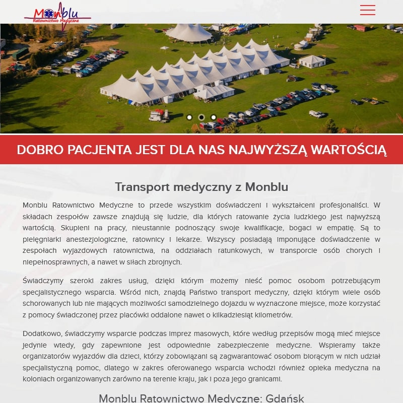 Zabezpieczenie medyczne imprez masowych cennik