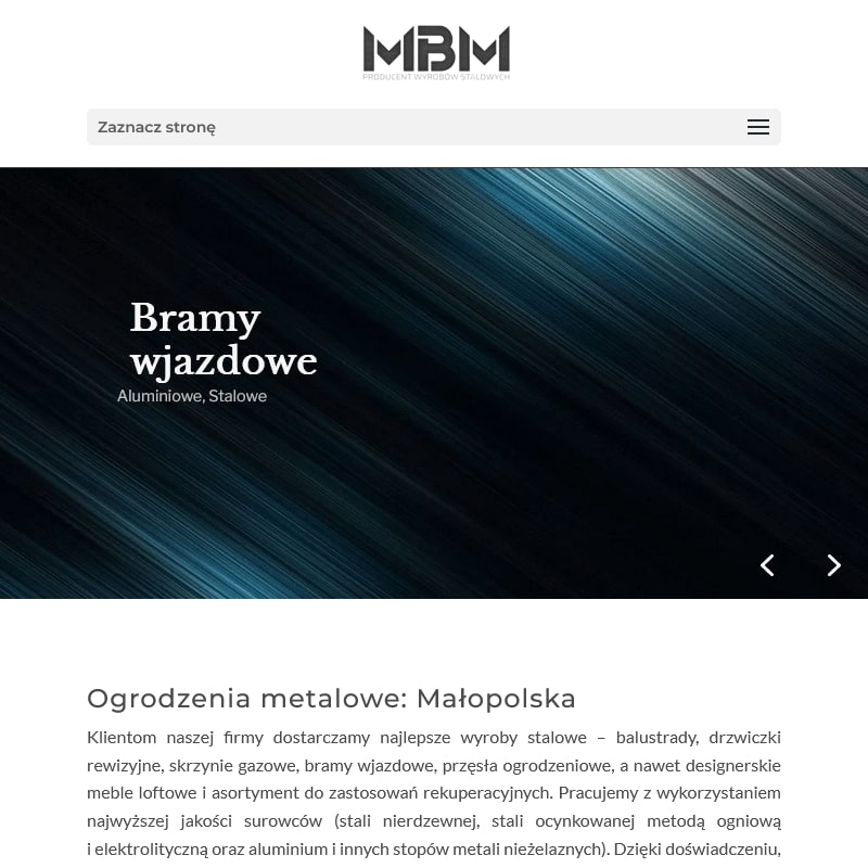 Bramy przesuwne małopolska