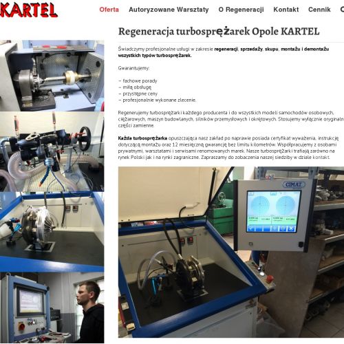 Turbiny samochodowe regeneracja skup i sprzedaż w Nysie