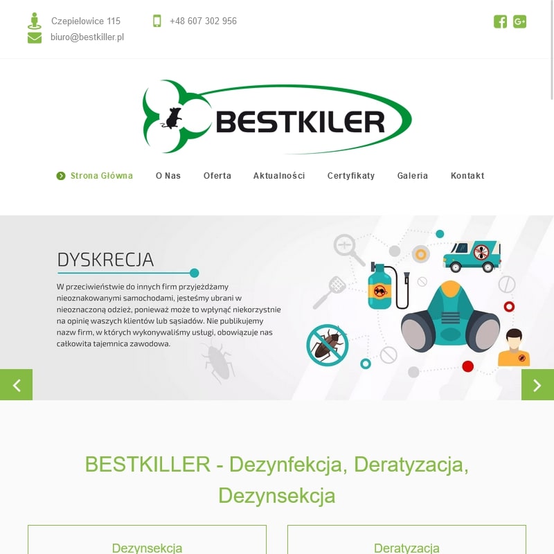 Deratyzacja bielsko w Legnicy