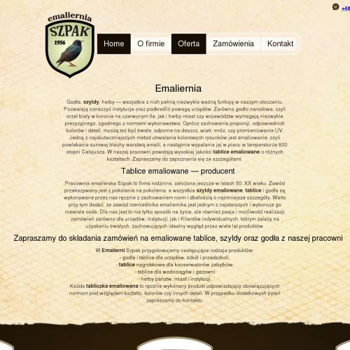 Szyldy informacyjne w Krakowie