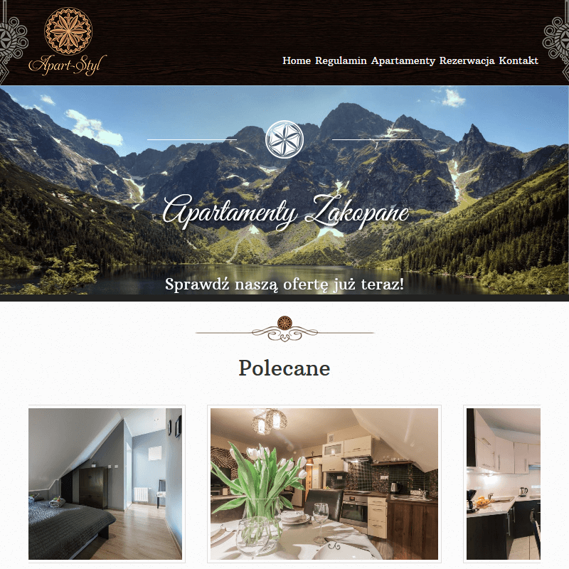 Zakopane - nowoczesne apartamenty