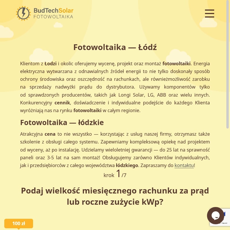 Instalacje fotowoltaiczne łódzkie w Łodzi