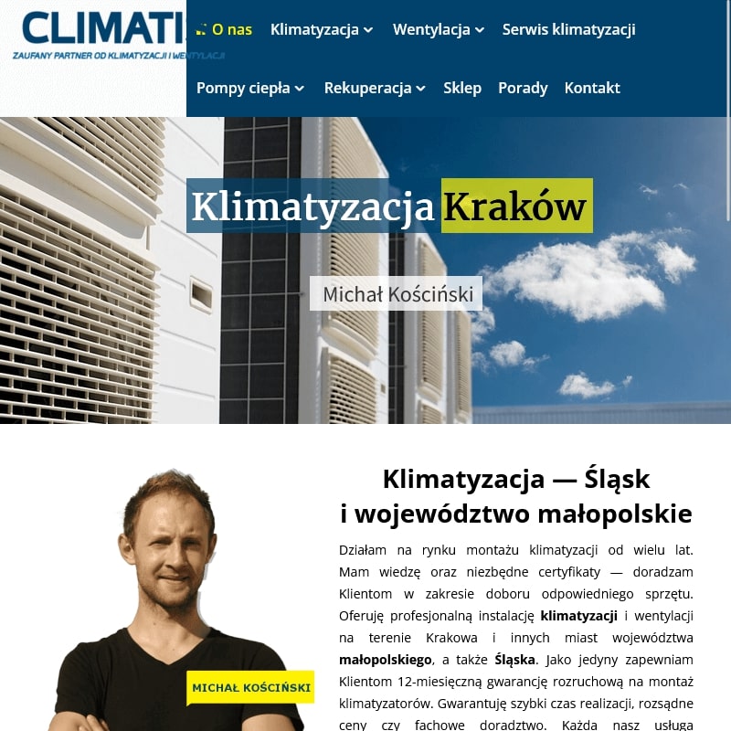 Montaż klimatyzacji małopolska