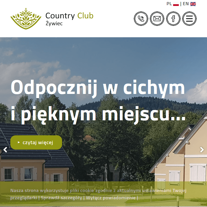 Domek dla grupy zorganizowanej w żywcu w Żywcu