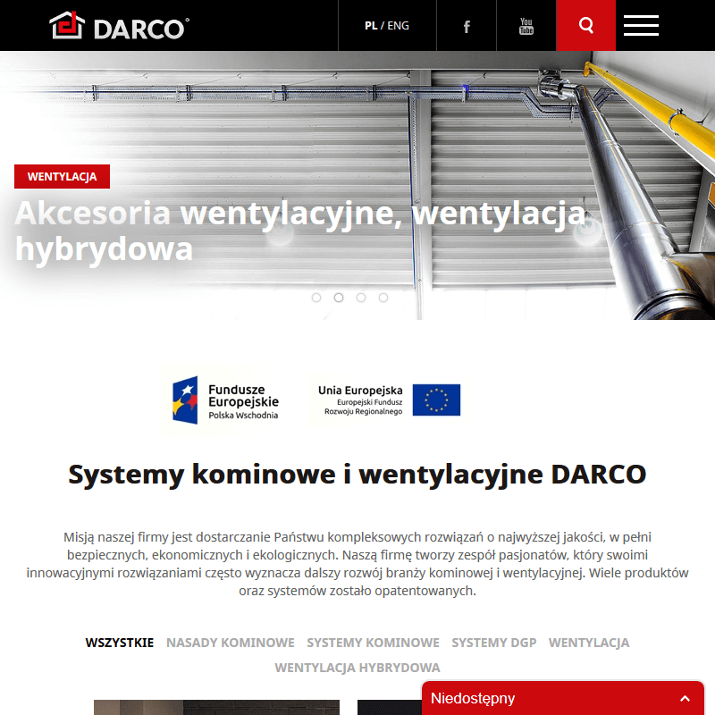 Generator ciągu kominowego darco