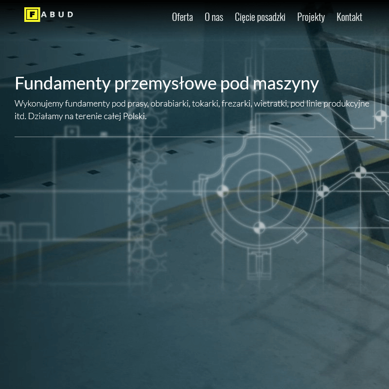 Fundament pod prasę - Wrocław