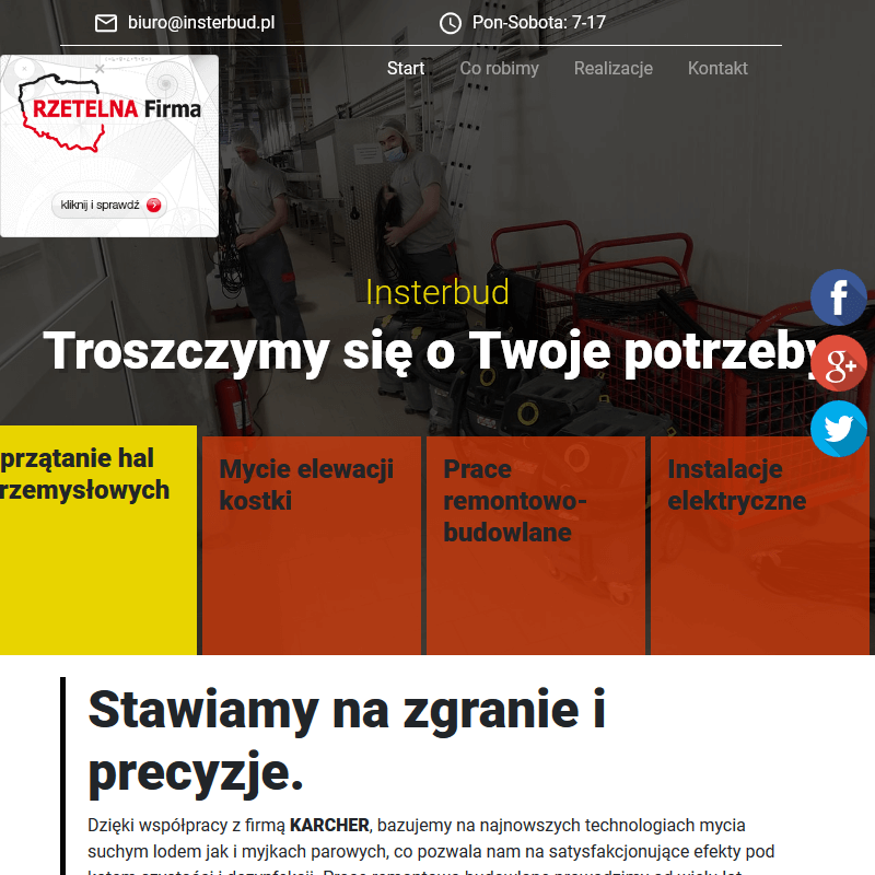 Sprzątanie przemysłowe