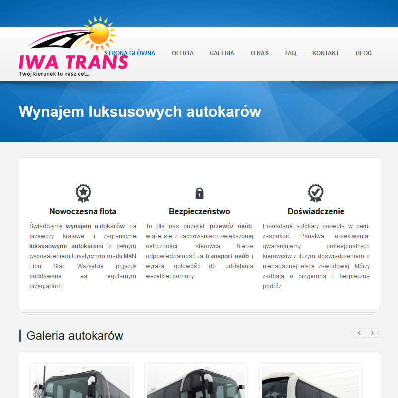 Nowoczesne autokary łódź w Łodzi