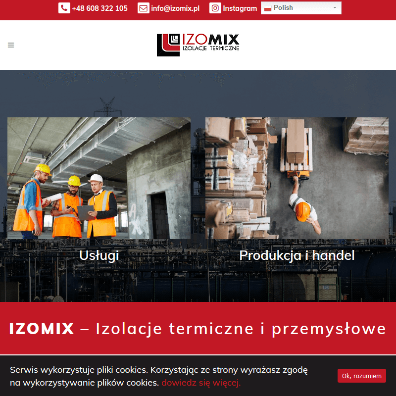 Izolacje termiczne przemysłowe w Poznaniu