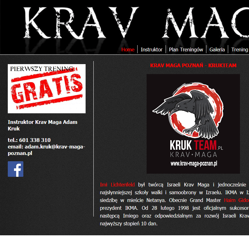 Gniezno - instruktor krav maga