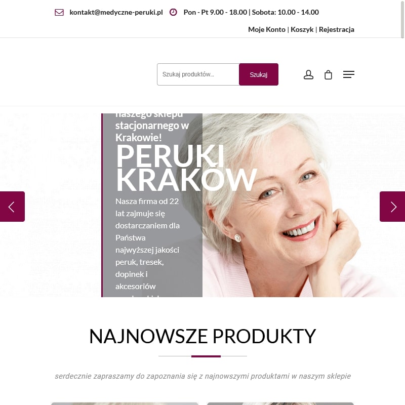 Kraków - peruka blond z naturalnych włosów