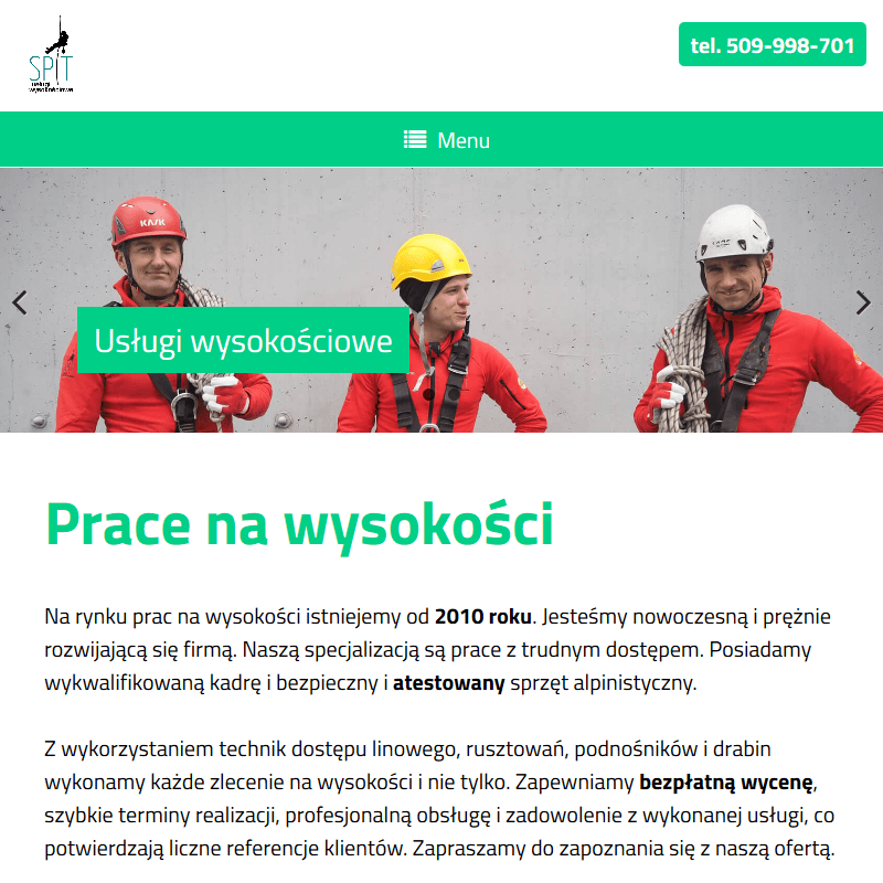 Mycie okien na wysokości