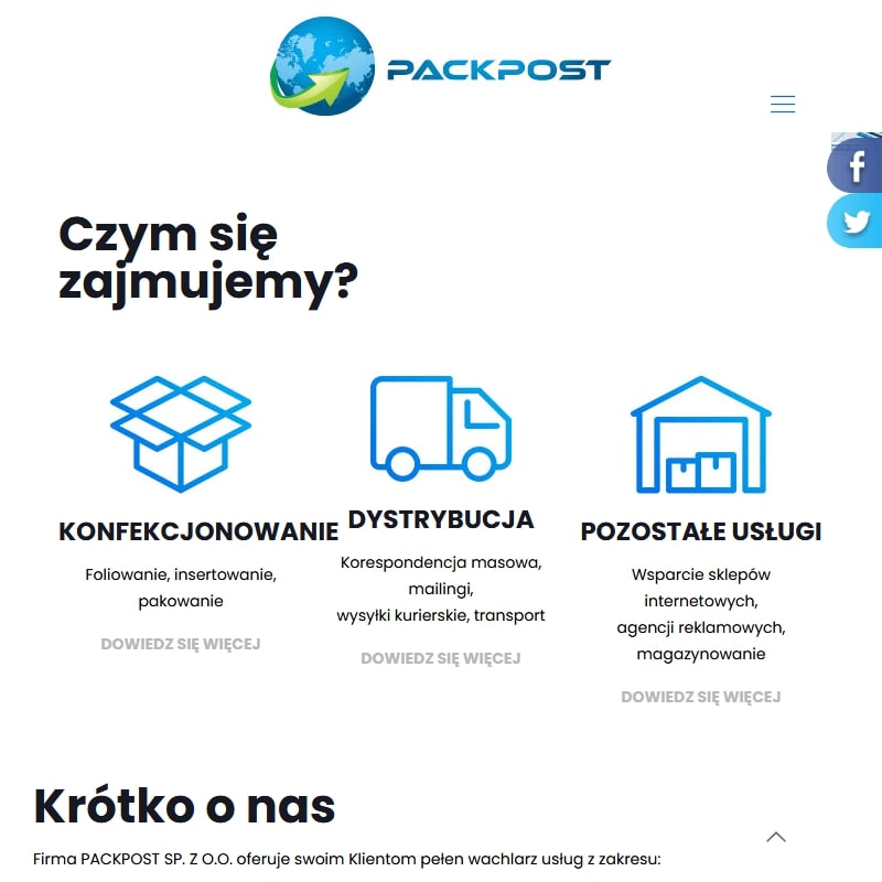 Magazynowanie towarów dla sklepów internetowych