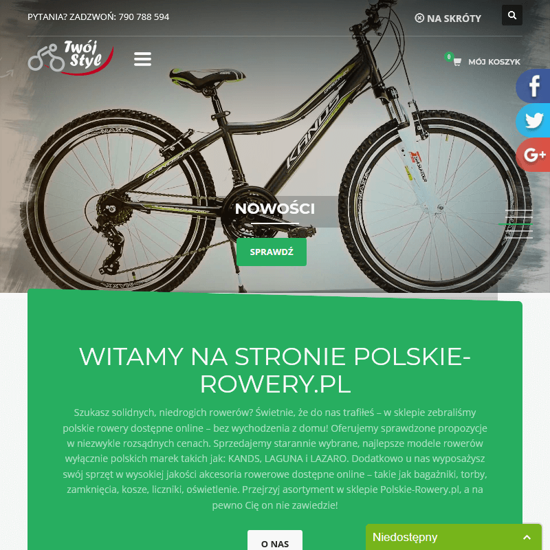 Bagażniki rowerowe wadowice górne