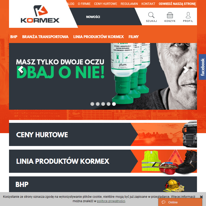 Sklep z artykułami adr i bhp