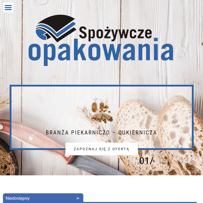 Poznań - opakowania dla piekarni