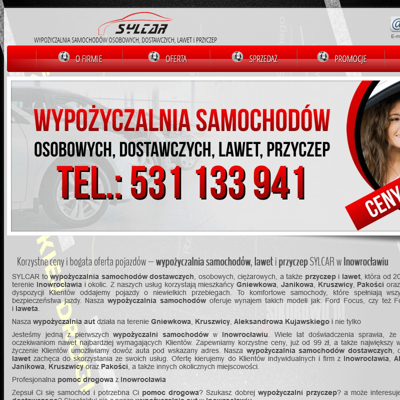 Wypożyczalnia aut Inowrocław