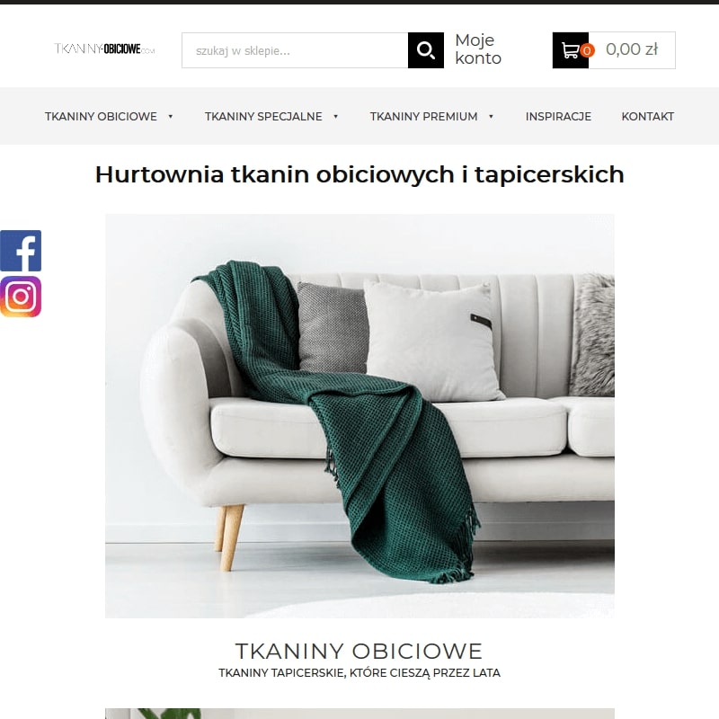 Krzesła tapicerowane loft