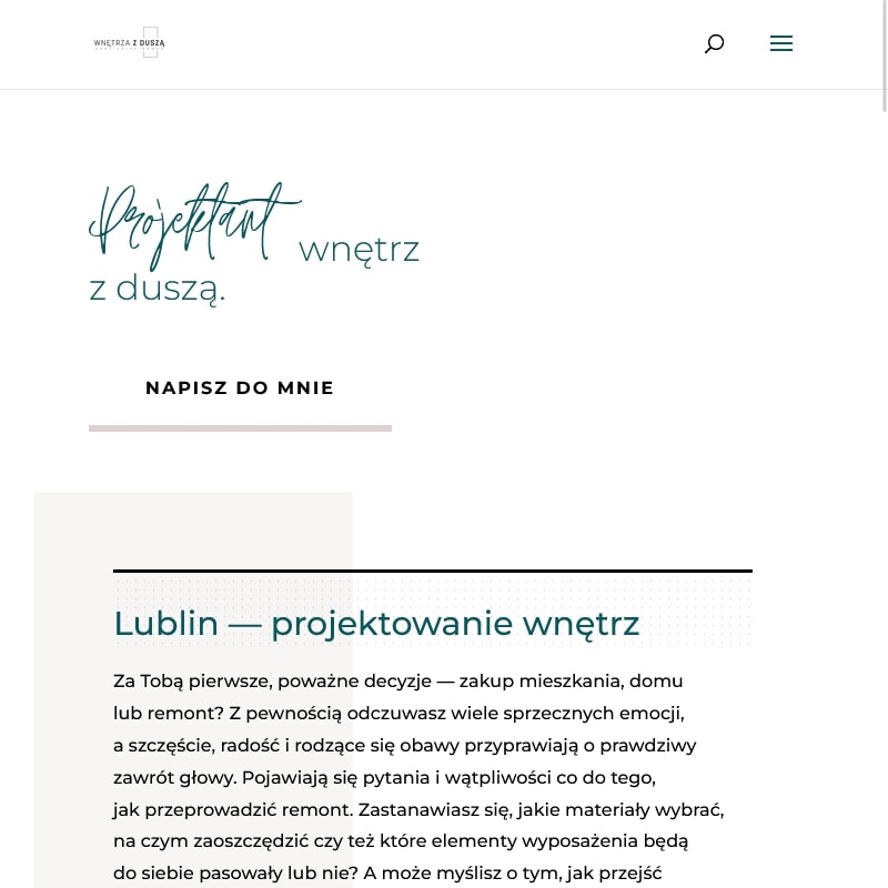 Lublin - wizualizacje wnętrz